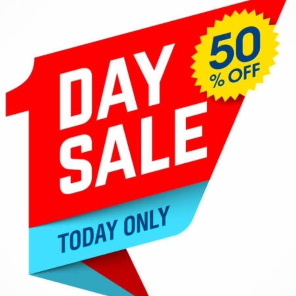 Clothing- 50% off